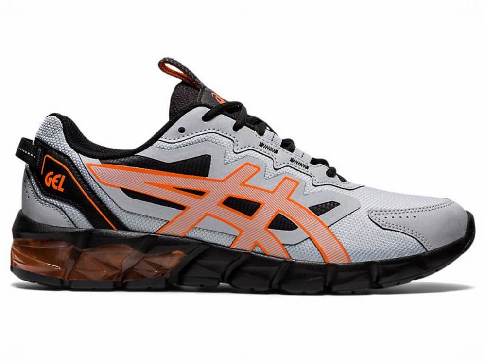 Asics GEL-QUANTUM 90 3 Utcai Cipő Férfi Szürke Narancssárga | 029314-EXM