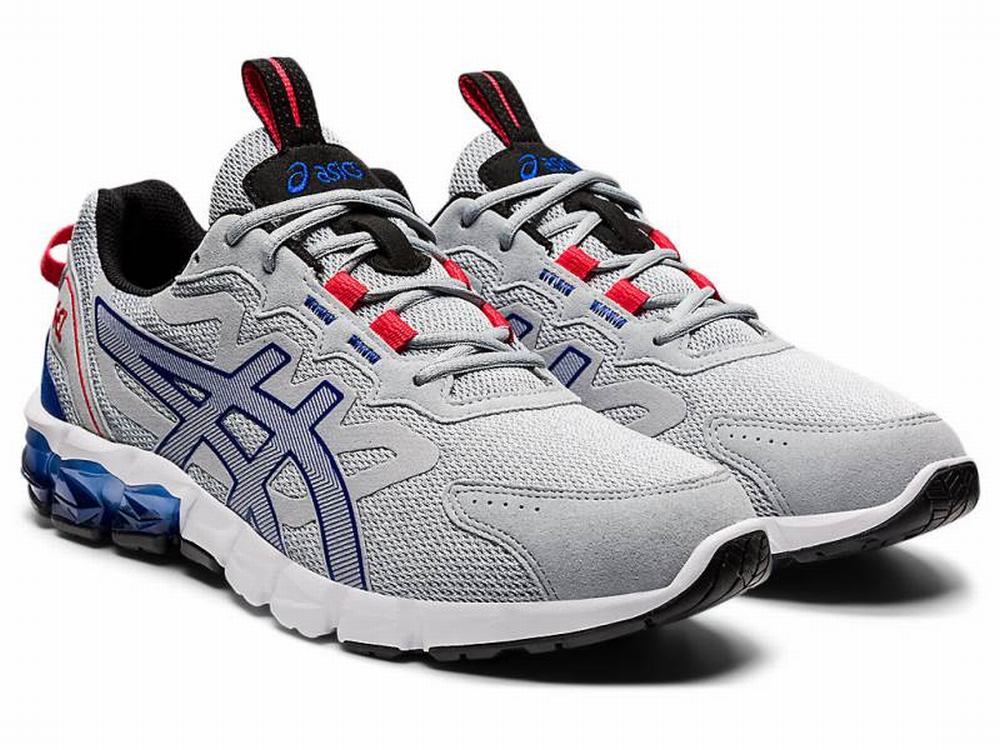 Asics GEL-QUANTUM 90 3 Utcai Cipő Férfi Szürke Kék | 426397-DNC