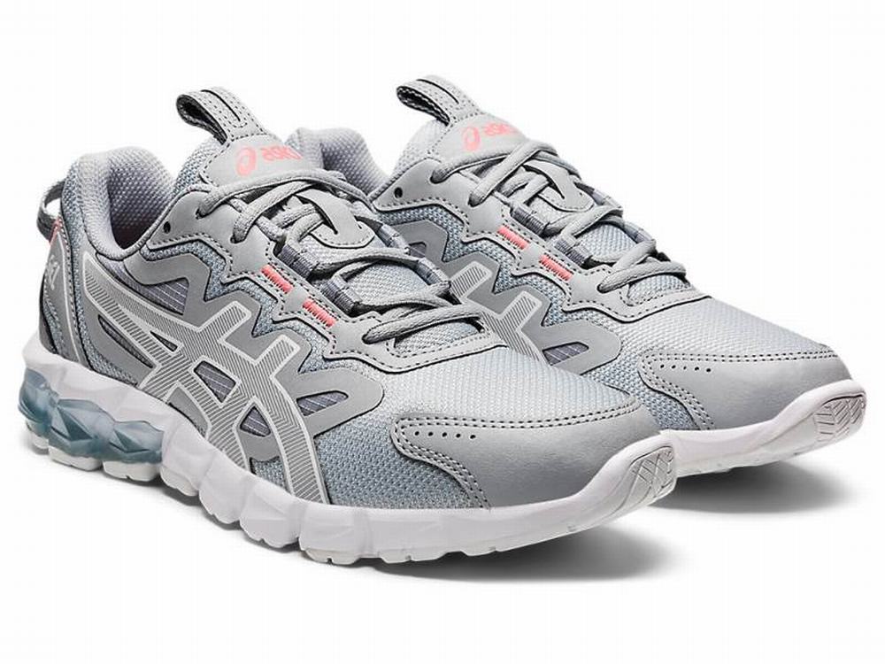 Asics GEL-QUANTUM 90 3 Utcai Cipő Női Fehér Szürke | 089726-XBC