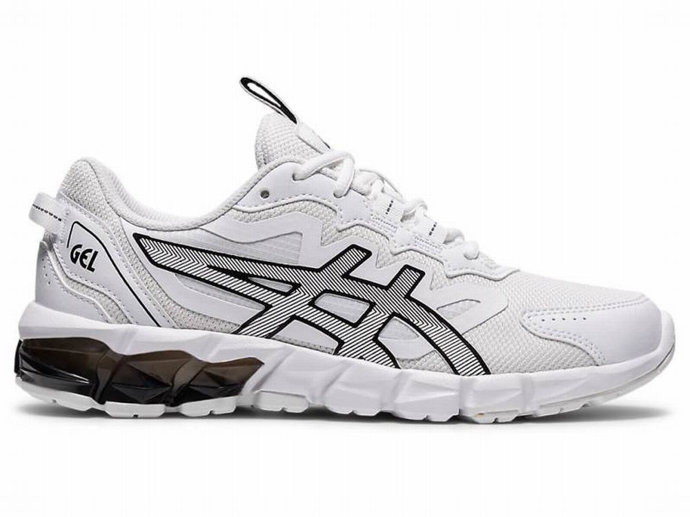 Asics GEL-QUANTUM 90 3 Utcai Cipő Női Fekete Fehér | 250968-LCF