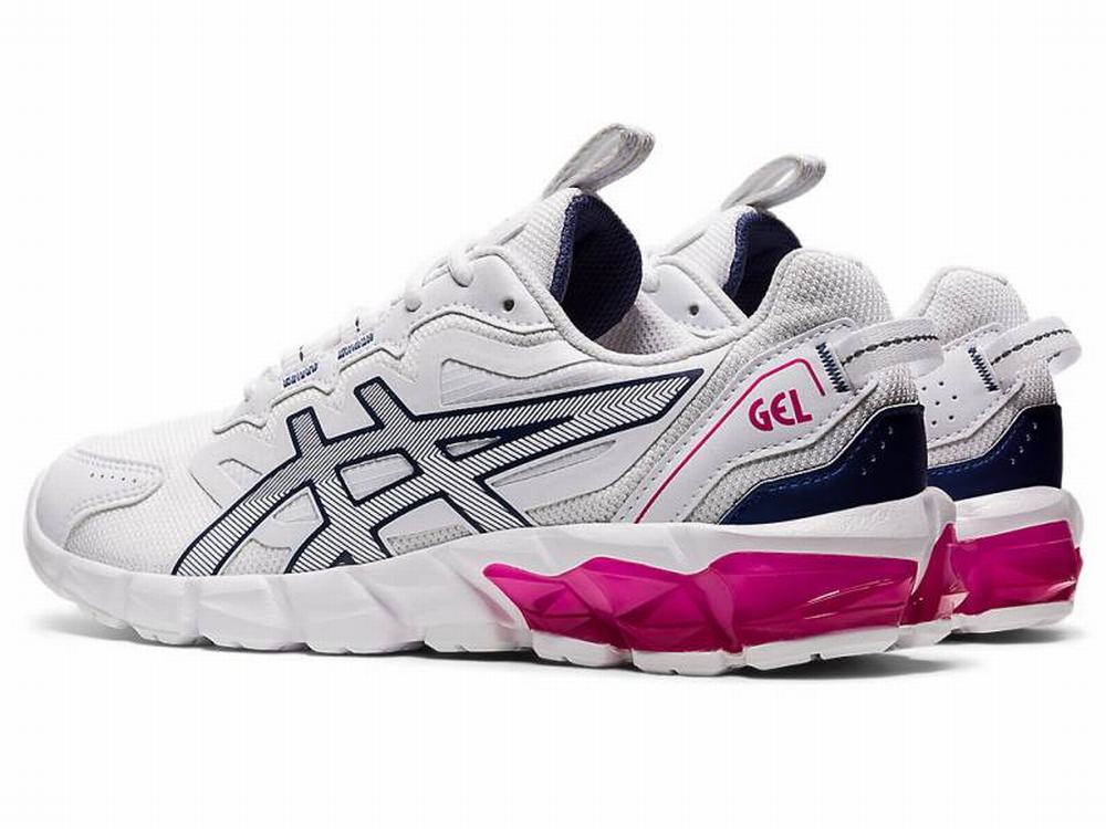 Asics GEL-QUANTUM 90 3 Utcai Cipő Női Fehér Kék | 324508-ICL