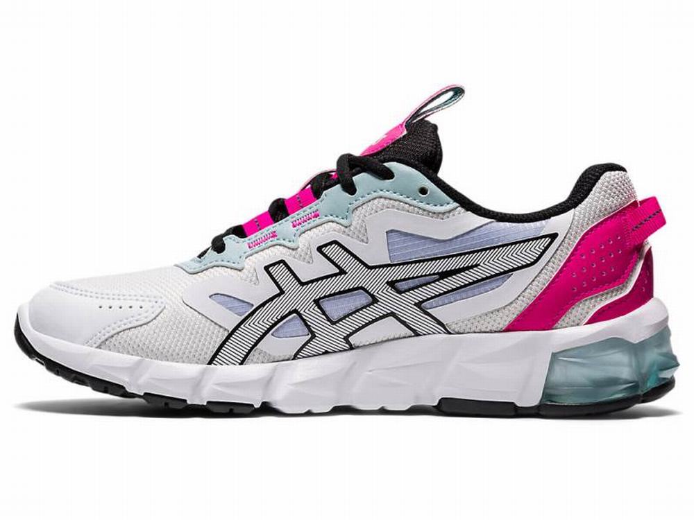 Asics GEL-QUANTUM 90 3 Utcai Cipő Női Fehér Rózsaszín | 798324-DHU