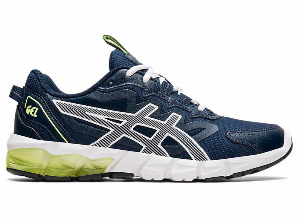 Asics GEL-QUANTUM 90 3 Utcai Cipő Női Fehér Kék | 956273-ELK