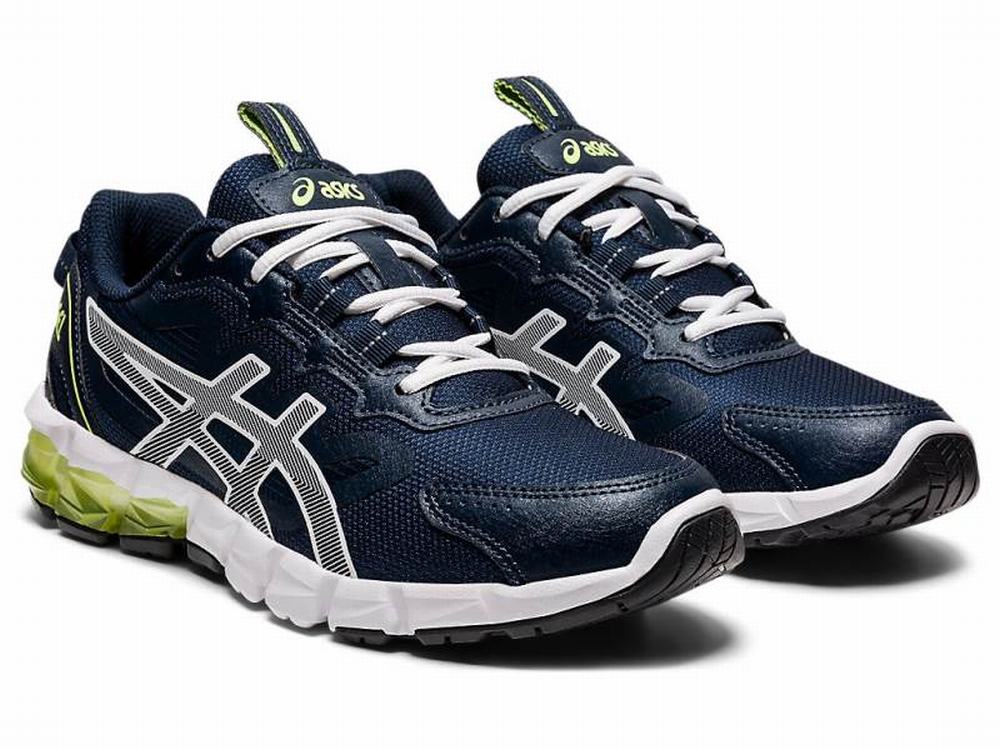 Asics GEL-QUANTUM 90 3 Utcai Cipő Női Fehér Kék | 956273-ELK