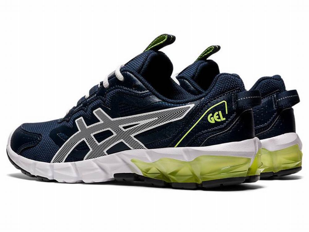 Asics GEL-QUANTUM 90 3 Utcai Cipő Női Fehér Kék | 956273-ELK