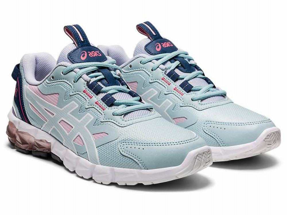 Asics GEL-QUANTUM 90 3 Utcai Cipő Női Világos Türkiz Sötétszürke | 628549-XFS