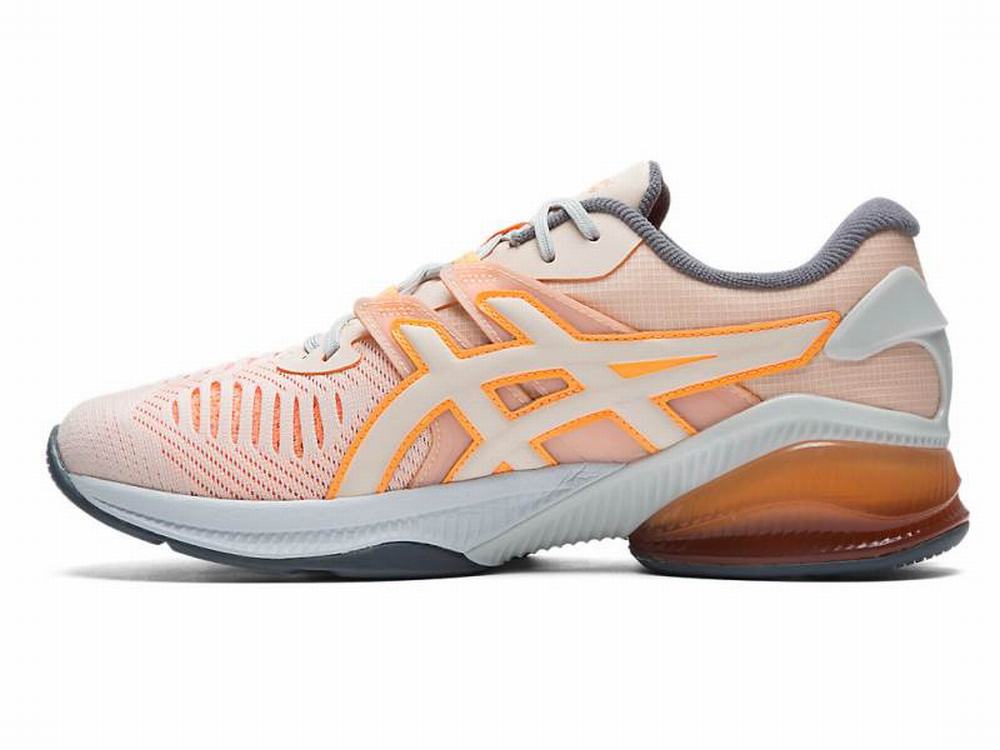 Asics GEL-QUANTUM INFINITY JIN Utcai Cipő Férfi Narancssárga Rózsaszín | 461973-EQF