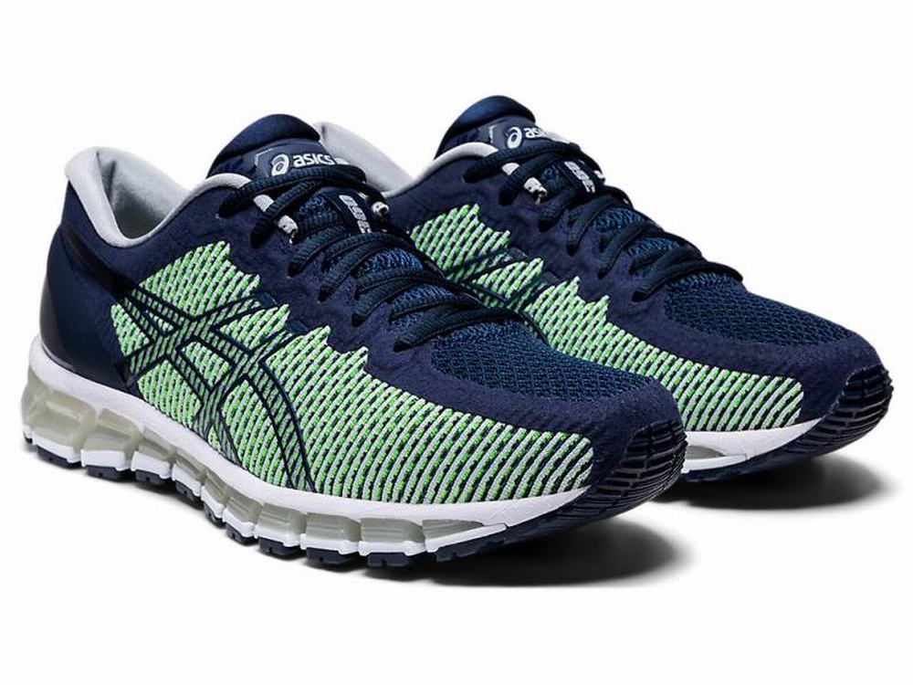 Asics GEL-Quantum 360 CM Utcai Cipő Férfi Sötétkék Szürke | 160458-MVJ