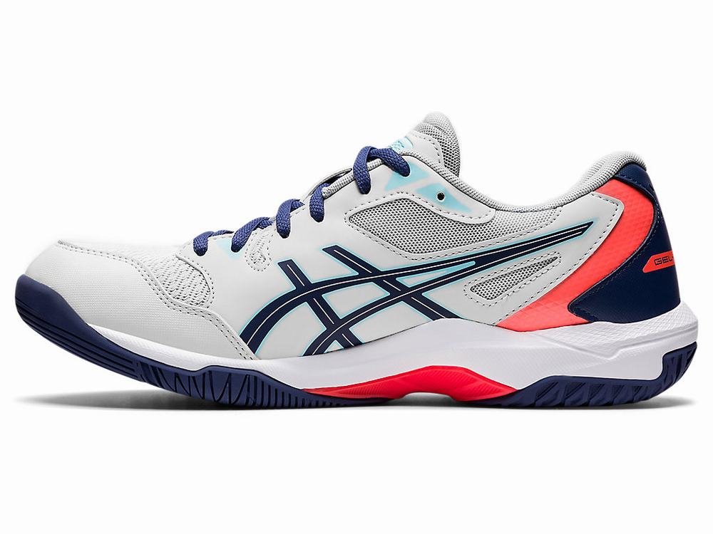 Asics GEL-ROCKET 10 Röplabda Cipő Férfi Szürke Narancssárga Piros | 028491-RBA