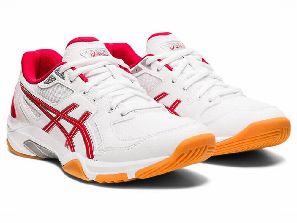 Asics GEL-ROCKET 10 Röplabda Cipő Női Fehér Piros | 620491-TEW