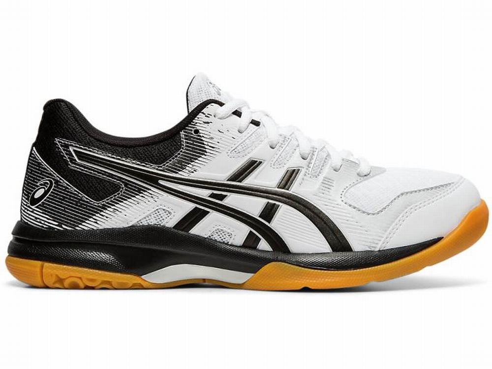 Asics GEL-ROCKET 9 Utcai Cipő Női Fekete Fehér | 781392-DKY