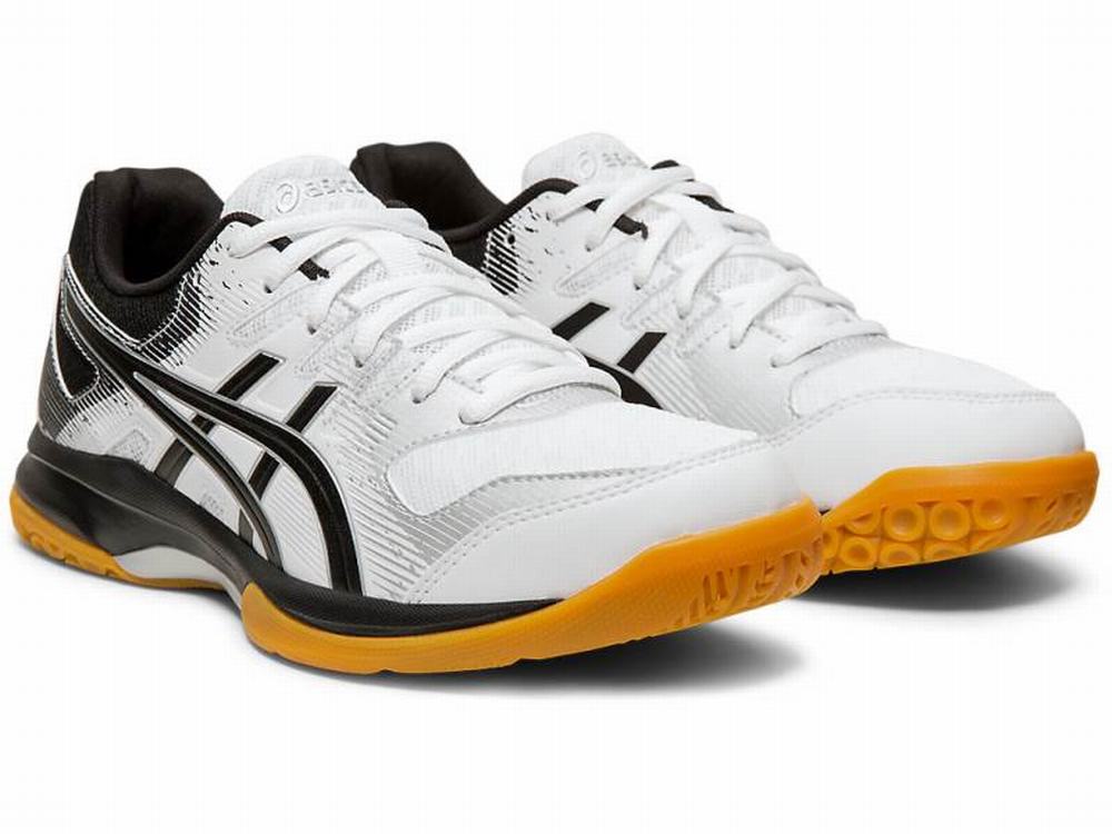 Asics GEL-ROCKET 9 Utcai Cipő Női Fekete Fehér | 781392-DKY