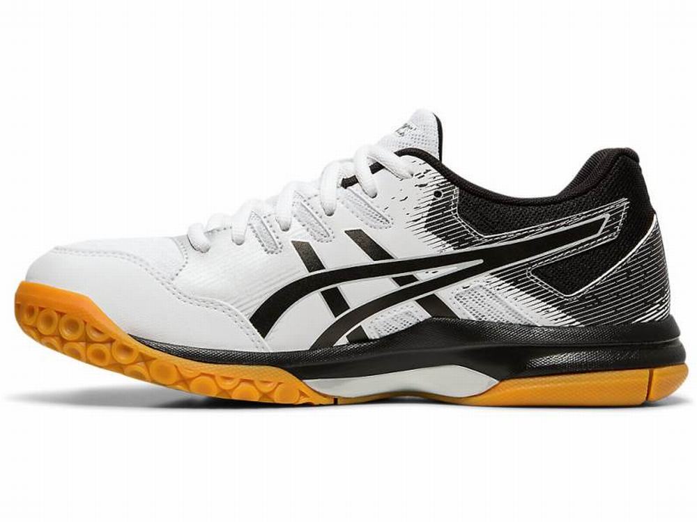 Asics GEL-ROCKET 9 Utcai Cipő Női Fekete Fehér | 781392-DKY