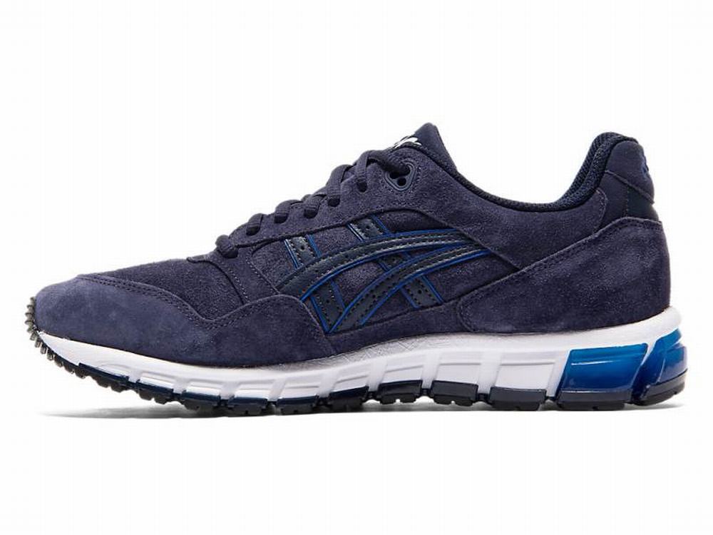 Asics GEL-SAGA 180 Utcai Cipő Férfi Fekete Mélykék | 294586-KQT