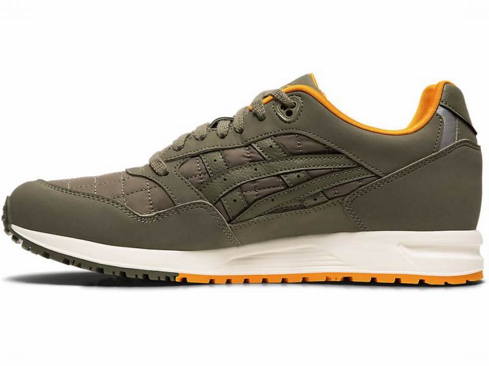 Asics GEL-SAGA Utcai Cipő Férfi Zöld | 476182-SLA