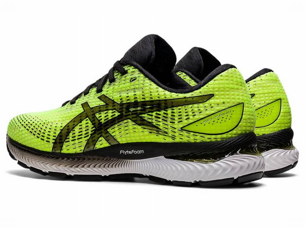 Asics GEL-SAIUN Futócipő Férfi Sárga Fehér Titán | 923074-XRQ