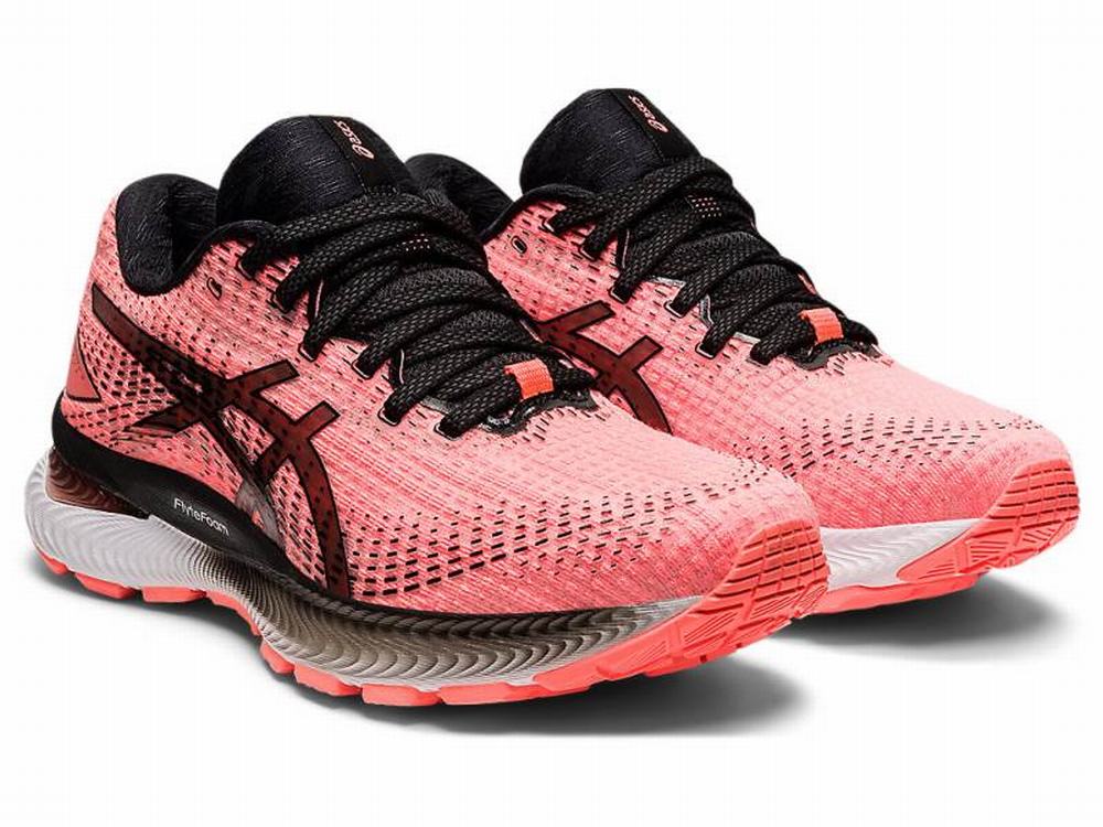 Asics GEL-SAIUN Futócipő Női Narancssárga Korall Fehér Titán | 147309-ZYX