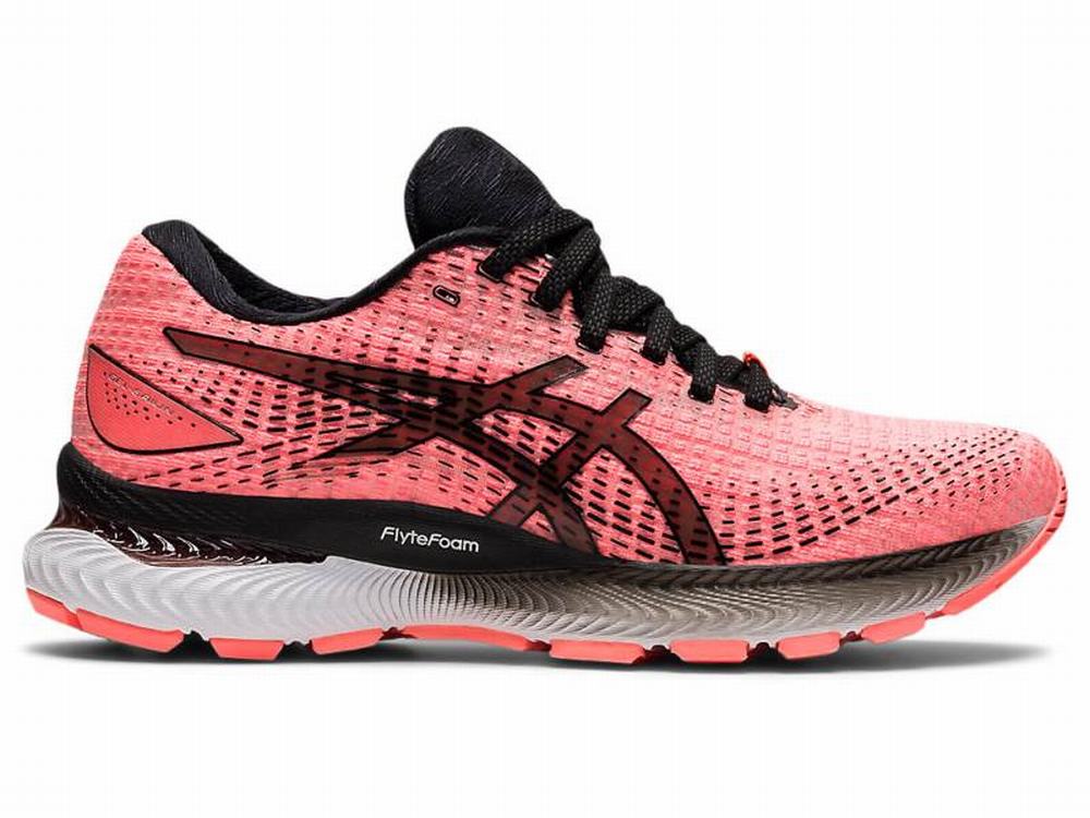 Asics GEL-SAIUN Futócipő Női Narancssárga Korall Fehér Titán | 147309-ZYX