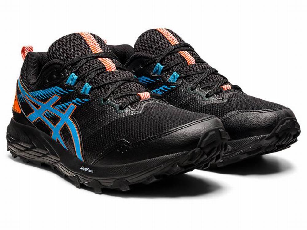 Asics GEL-SONOMA 6 Terepfutó Férfi Fekete Világos Türkiz | 607531-JVC