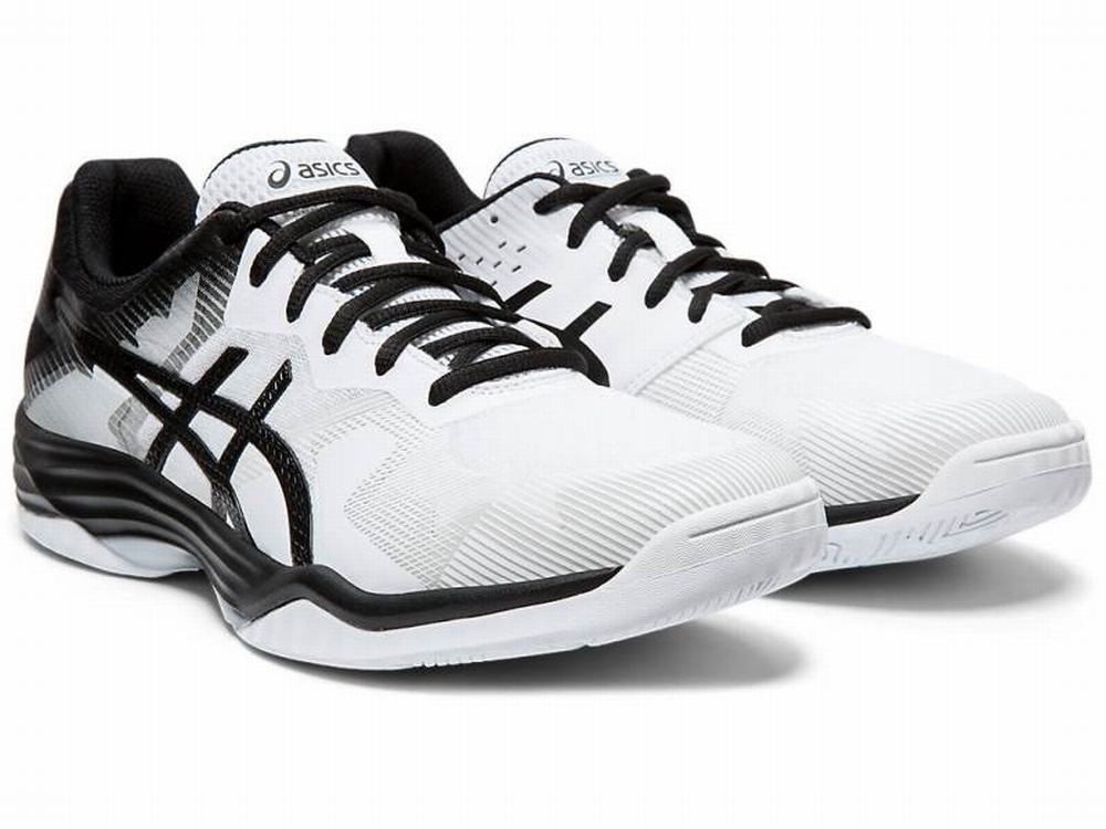 Asics GEL-TACTIC 2 Röplabda Cipő Férfi Fekete Fehér | 298307-ZMA