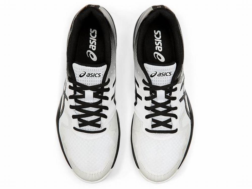 Asics GEL-TACTIC 2 Röplabda Cipő Férfi Fekete Fehér | 298307-ZMA