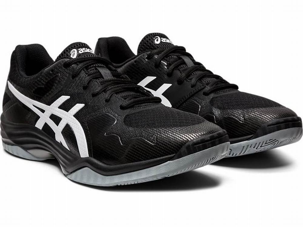 Asics GEL-TACTIC 2 Röplabda Cipő Férfi Fekete Fehér | 547639-GTH