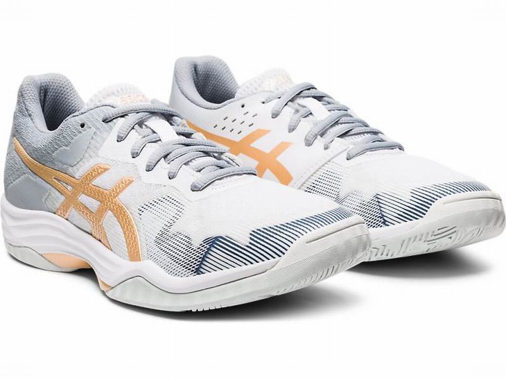 Asics GEL-TACTIC 2 Utcai Cipő Női Fehér | 437120-UHJ