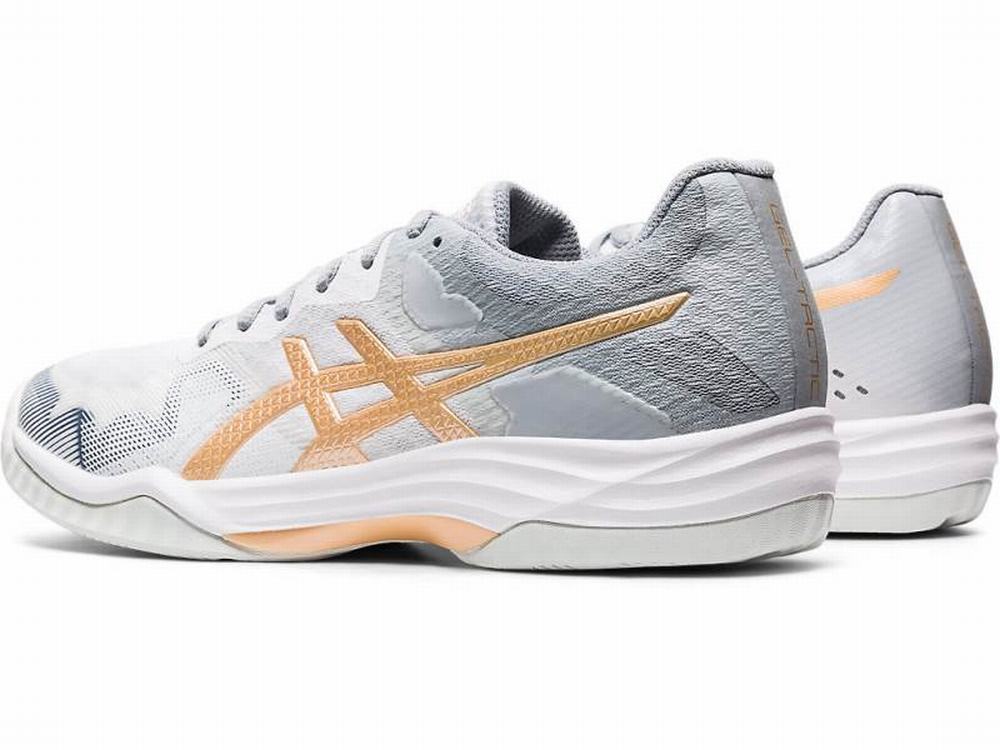 Asics GEL-TACTIC 2 Utcai Cipő Női Fehér | 437120-UHJ