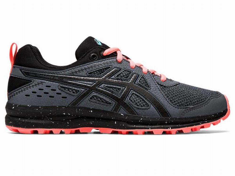 Asics GEL-TORRANCE Trail Terepfutó Női Fekete | 734290-KFY