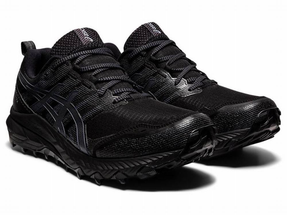 Asics GEL-TRABUCO 9 G-TX Terepfutó Férfi Fekete Szürke | 092743-DOR