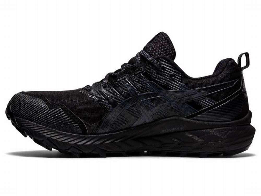 Asics GEL-TRABUCO 9 G-TX Terepfutó Férfi Fekete Szürke | 092743-DOR