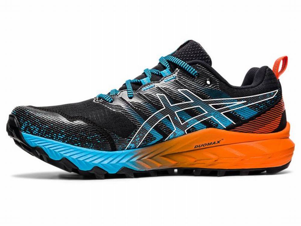 Asics GEL-TRABUCO 9 Terepfutó Férfi Fekete Fehér | 172506-VGO