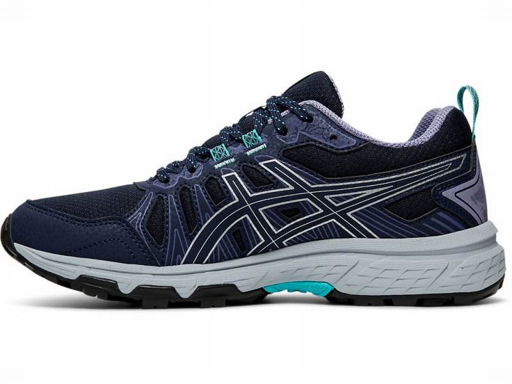 Asics GEL-VENTURE 7 (D) Terepfutó Női Fekete Titán | 869547-DEQ