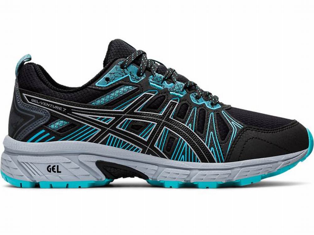 Asics GEL-VENTURE 7 (D) Terepfutó Női Szürke Fekete | 681529-YTK