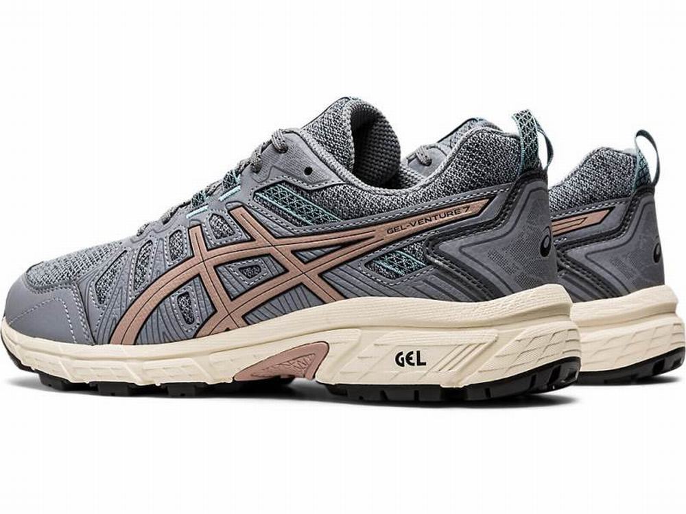 Asics GEL-VENTURE 7 Terepfutó Női Szürke | 023794-WUN