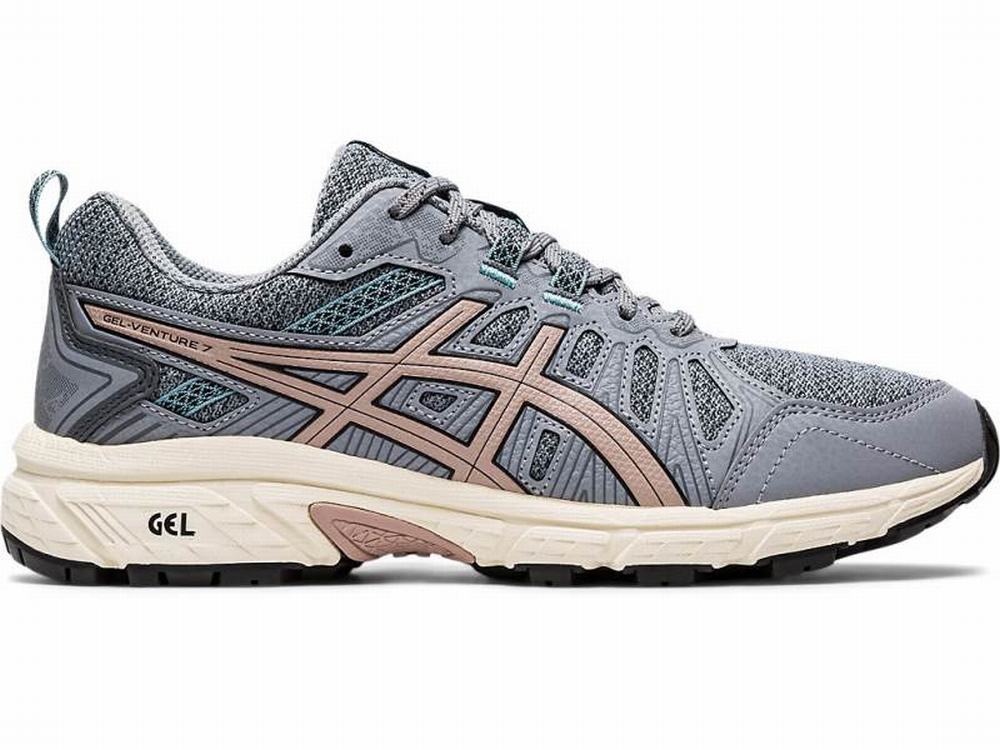 Asics GEL-VENTURE 7 Terepfutó Női Szürke | 023794-WUN