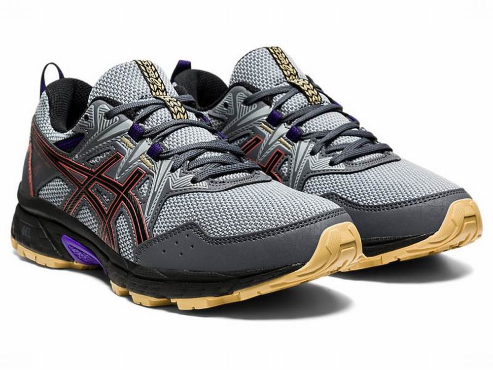 Asics GEL-VENTURE 8 (D) Terepfutó Női Piros Szürke Sötétpiros | 280639-LYE