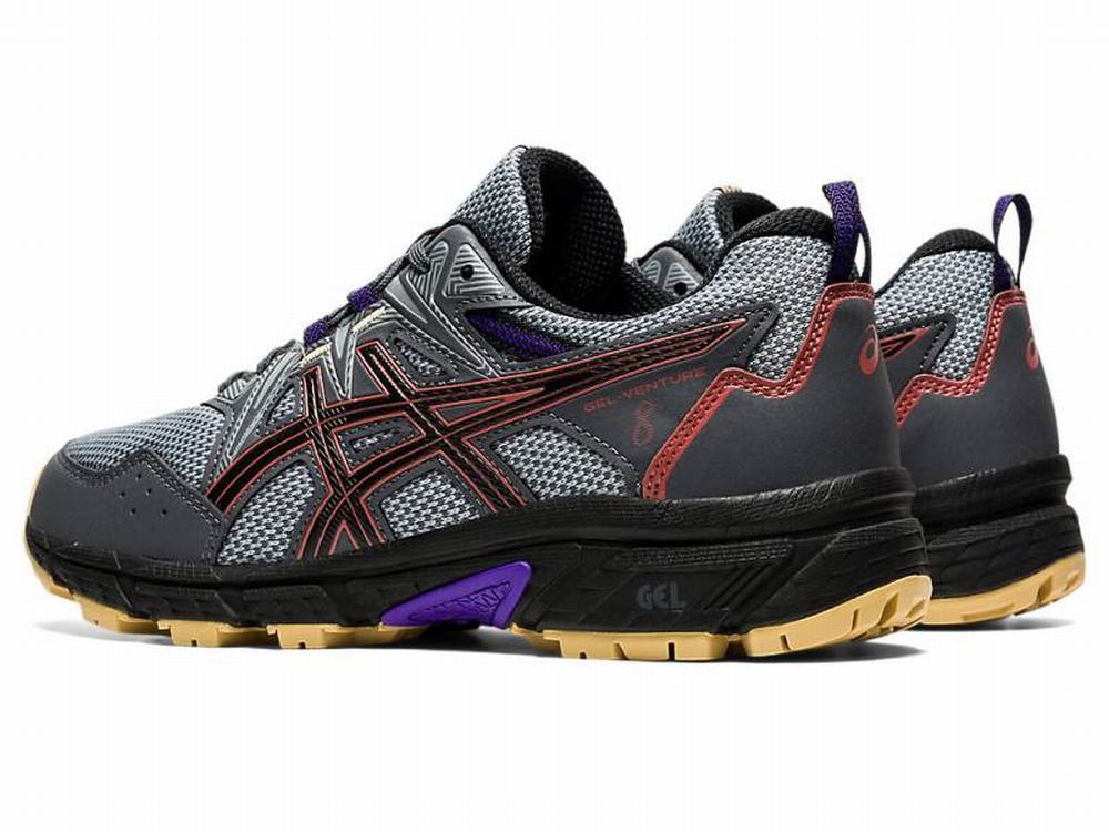 Asics GEL-VENTURE 8 (D) Terepfutó Női Piros Szürke Sötétpiros | 280639-LYE