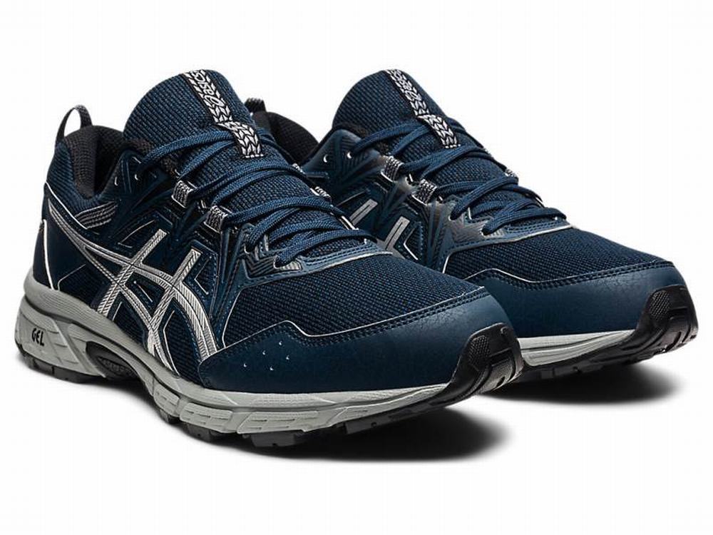 Asics GEL-VENTURE 8 Terepfutó Férfi Kék Titán | 360812-PAL