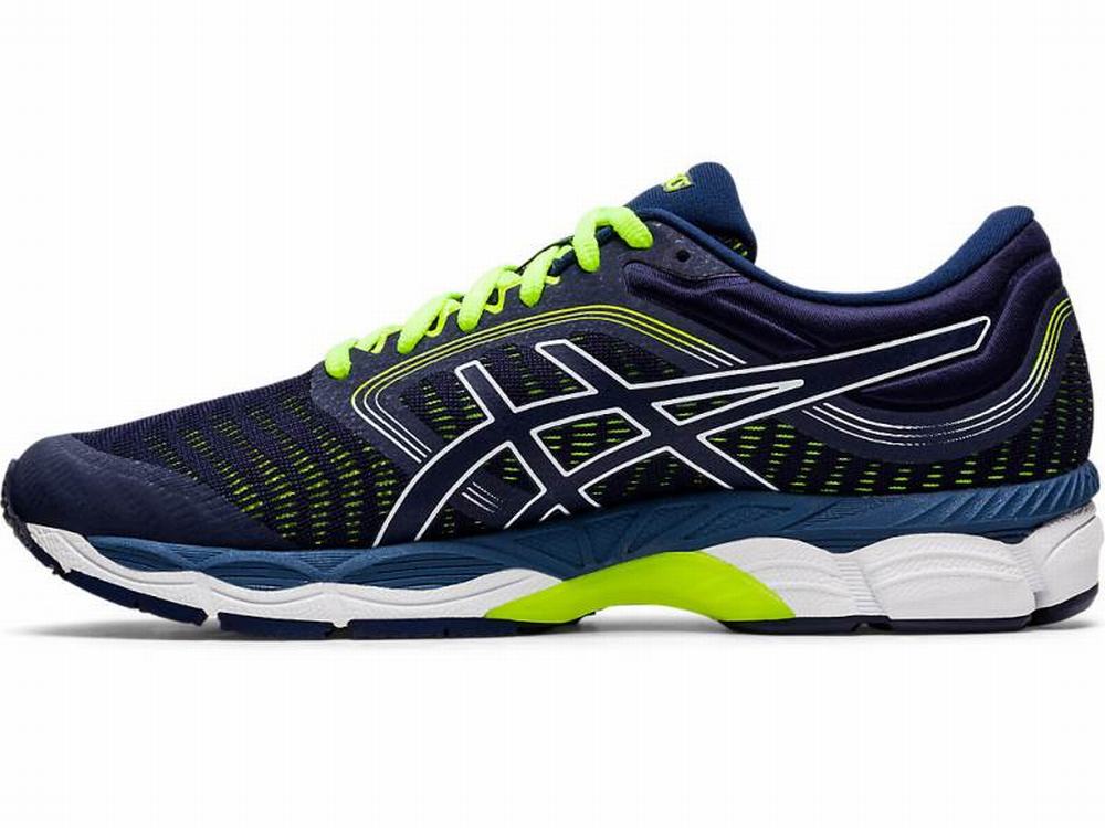 Asics GEL-ZIRUSS 3 Futócipő Férfi Sötétkék Sárga | 574896-OCU