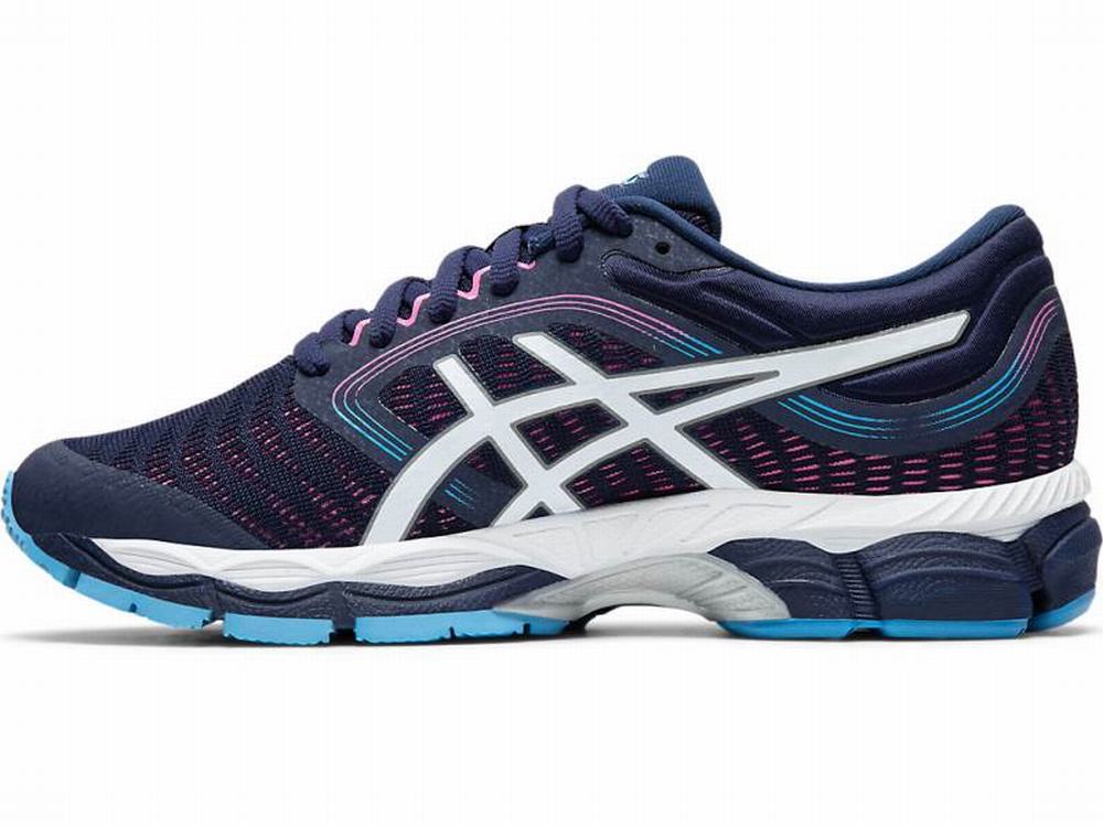 Asics GEL-ZIRUSS 3 Futócipő Női Sötétkék Fehér | 284736-RXS