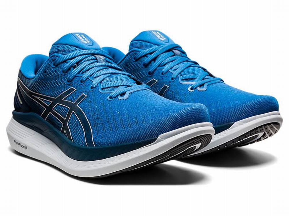 Asics GLIDERIDE 2 Futócipő Férfi Fekete Kék | 059783-HCS