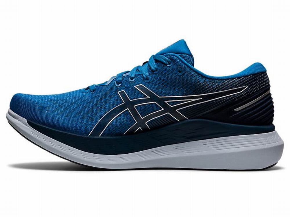 Asics GLIDERIDE 2 Futócipő Férfi Fekete Kék | 059783-HCS