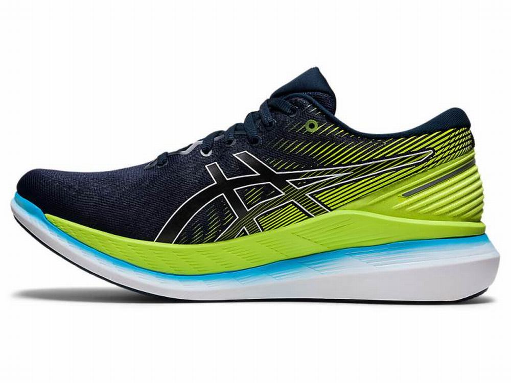 Asics GLIDERIDE 2 Futócipő Férfi Kék Zöld | 487126-VTY