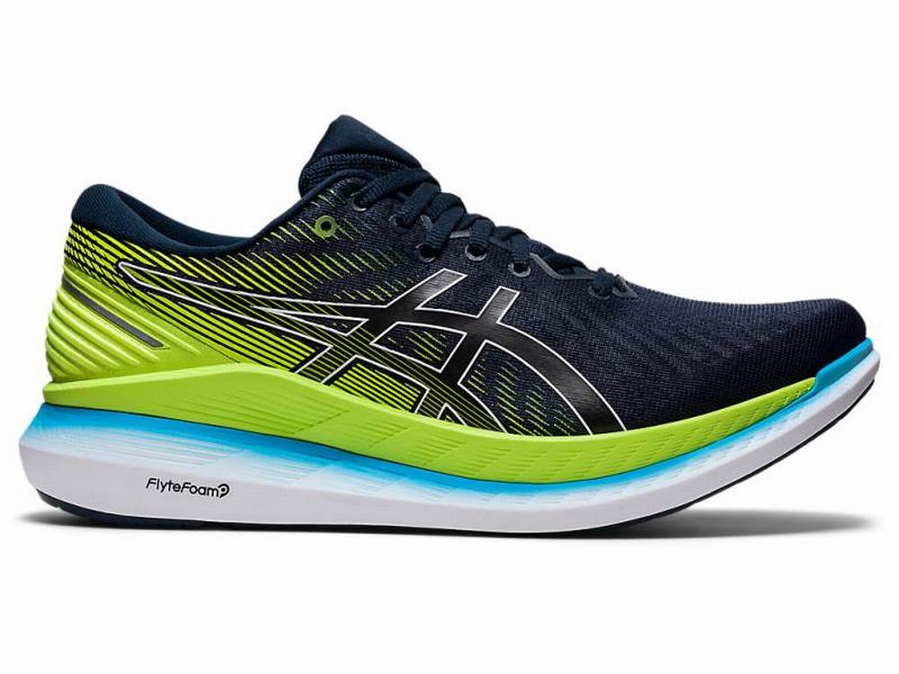 Asics GLIDERIDE 2 Futócipő Férfi Kék Zöld | 487126-VTY