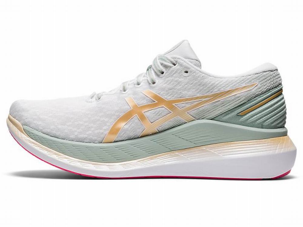 Asics GLIDERIDE 2 Futócipő Női Fehér | 703845-IXM