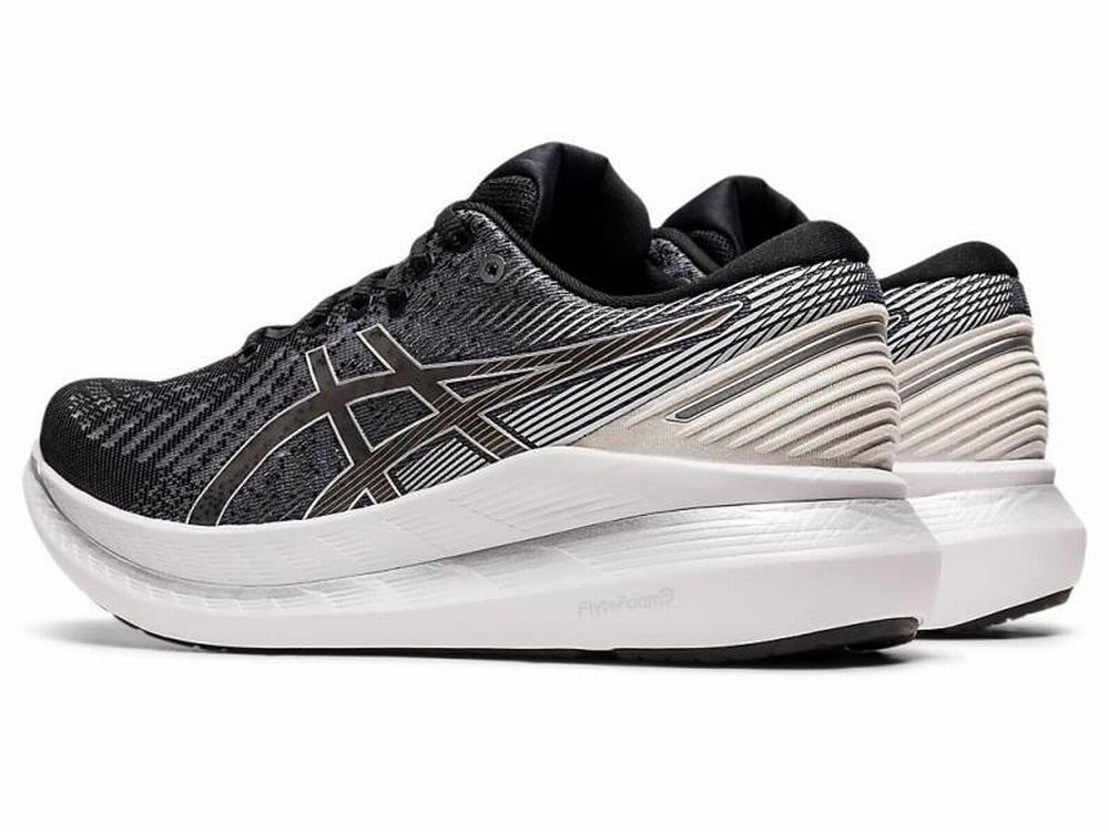 Asics GLIDERIDE 2 Futócipő Női Fekete Fehér | 391057-VMK