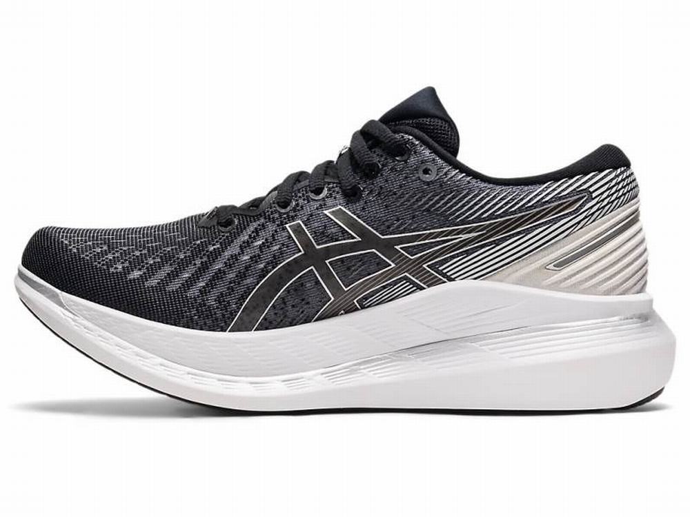 Asics GLIDERIDE 2 Futócipő Női Fekete Fehér | 391057-VMK