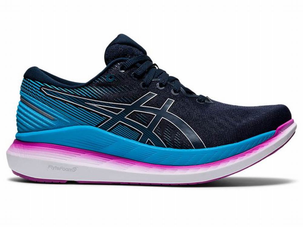 Asics GLIDERIDE 2 Futócipő Női Kék Zöld | 435012-PFJ