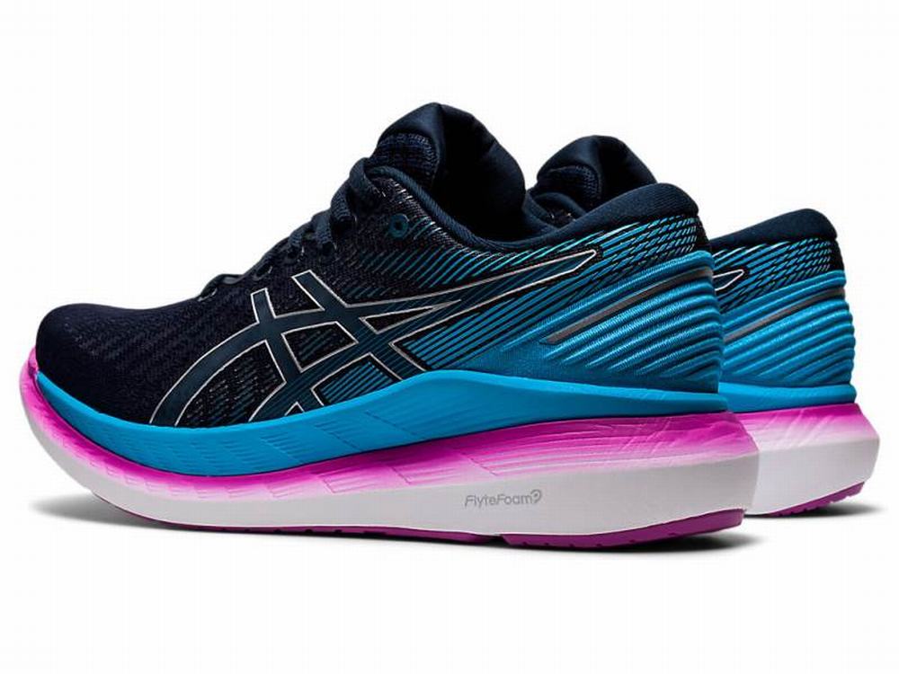 Asics GLIDERIDE 2 Futócipő Női Kék Zöld | 435012-PFJ